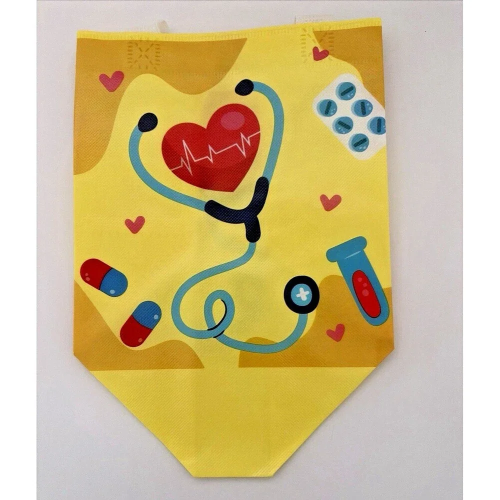 36 Pcs Nurse Medical Appreciation Gifts Bags or Tote Thank You Heavy Plastic